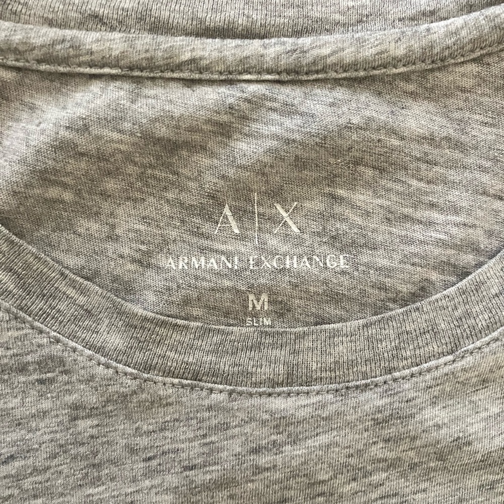 Armani Exchange Heather Gray Tee